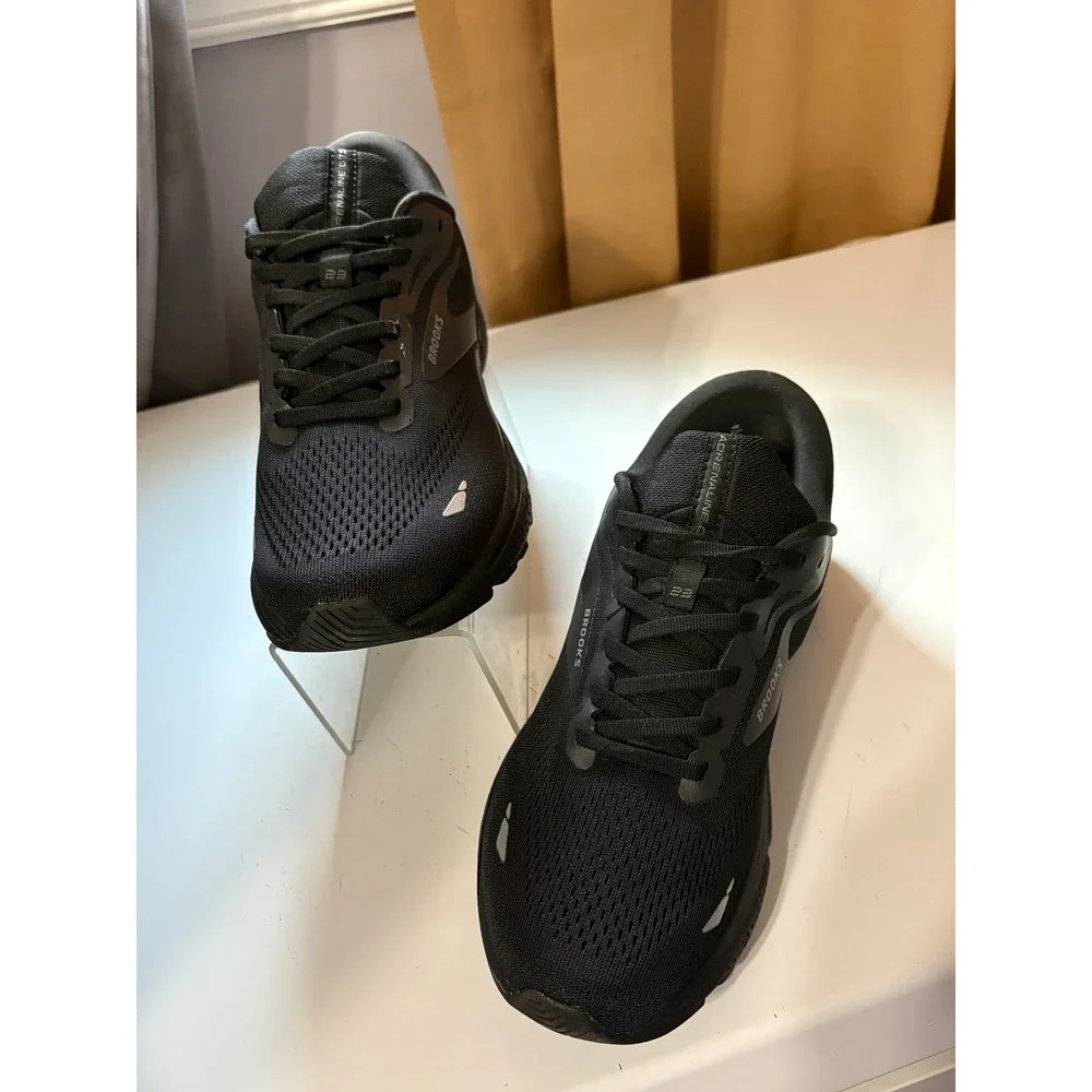 Men's Adrenaline GTS 23 Running Shoes by Brooks Black Size 9 D